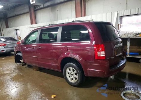 2008 Chrysler Town & Country Touring z USA, uszkodzony, nr VIN 2A8HR54P98R694663